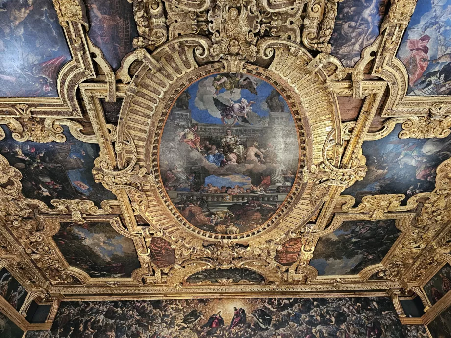 Sala do Grande Conselho no Palácio Ducal