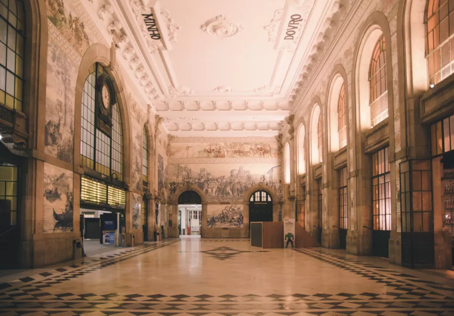 Estação de São Bento no Porto