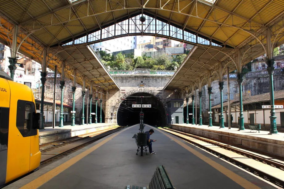 Plataforma da Estação de São Bento