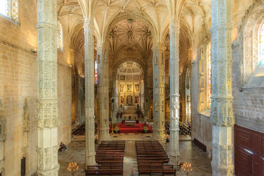 Interior da Igreja de Santa Maria, Mosteiro dos Jerónimos