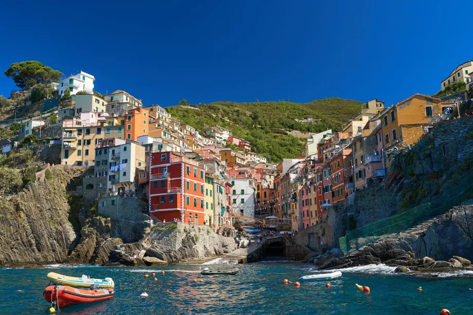 Riomaggiore vista do mar