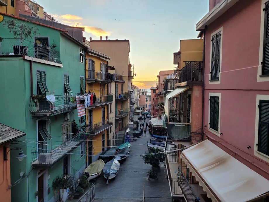 Rua principal de Manarola