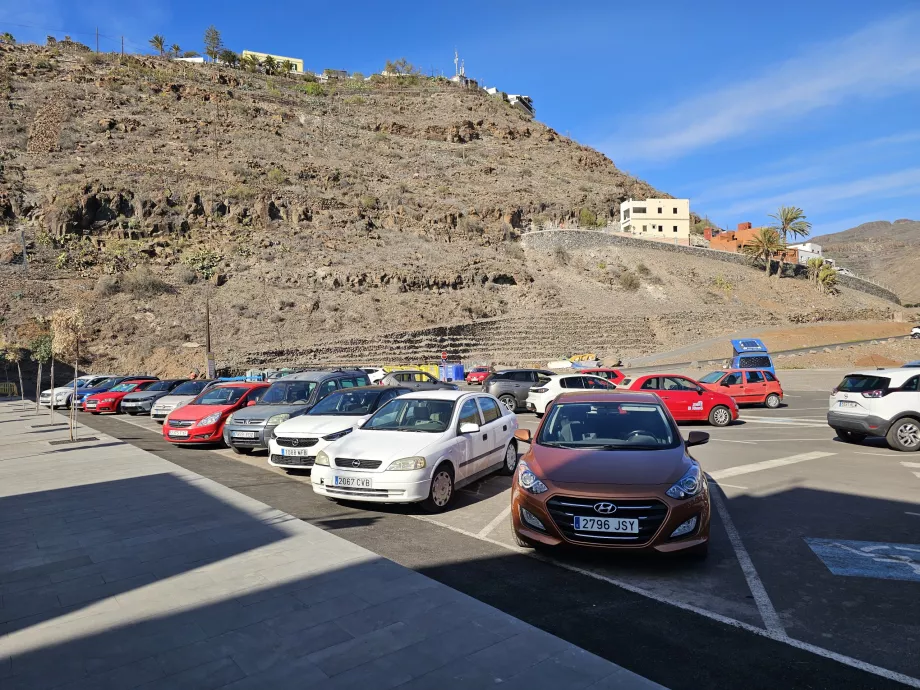 Estacionamento Playa Santiago