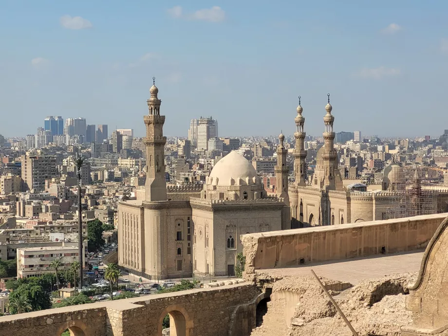 Vista do Cairo islâmico a partir da Cidadela