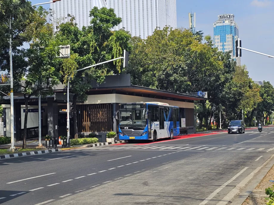 Autocarros TransJakarta