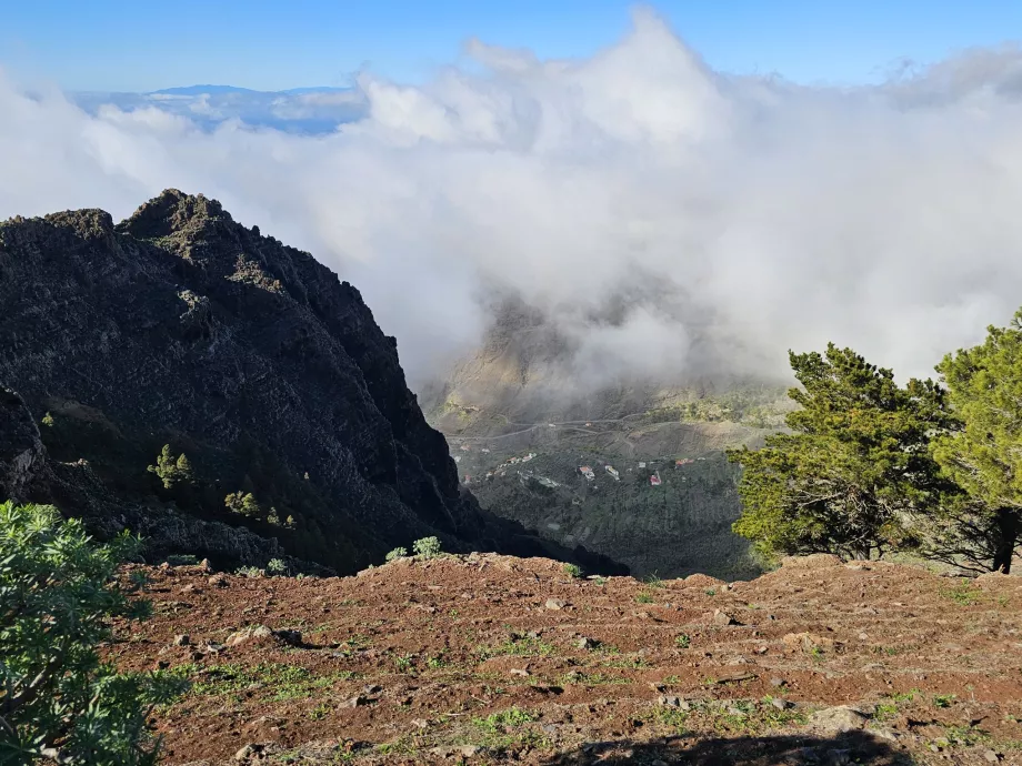 Vista da aldeia de Taguluche