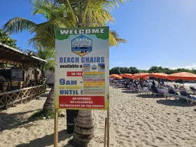 Preços das espreguiçadeiras nas praias