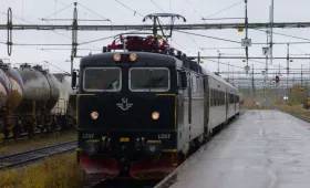 Comboio na Suécia