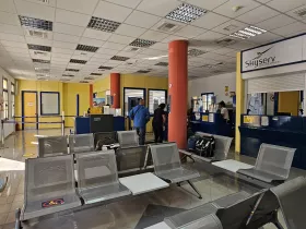 Balcões de check-in e controlo de segurança, Aeroporto de Leros