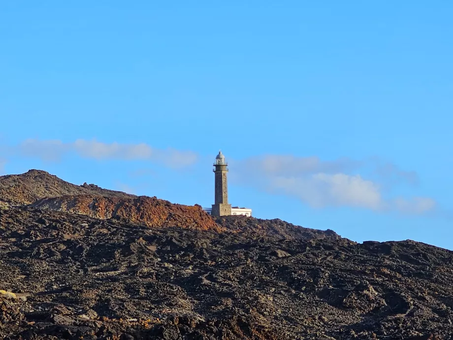 Paisagem de lava em redor de Faro de Orchilla