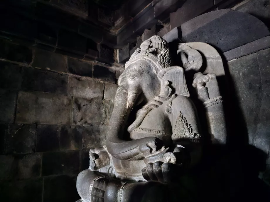 Prambanan, estátua de Ganesha