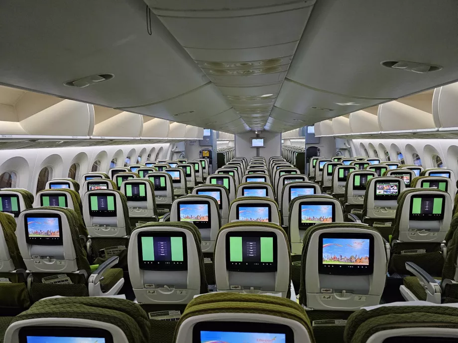 Classe económica, Boeing 787