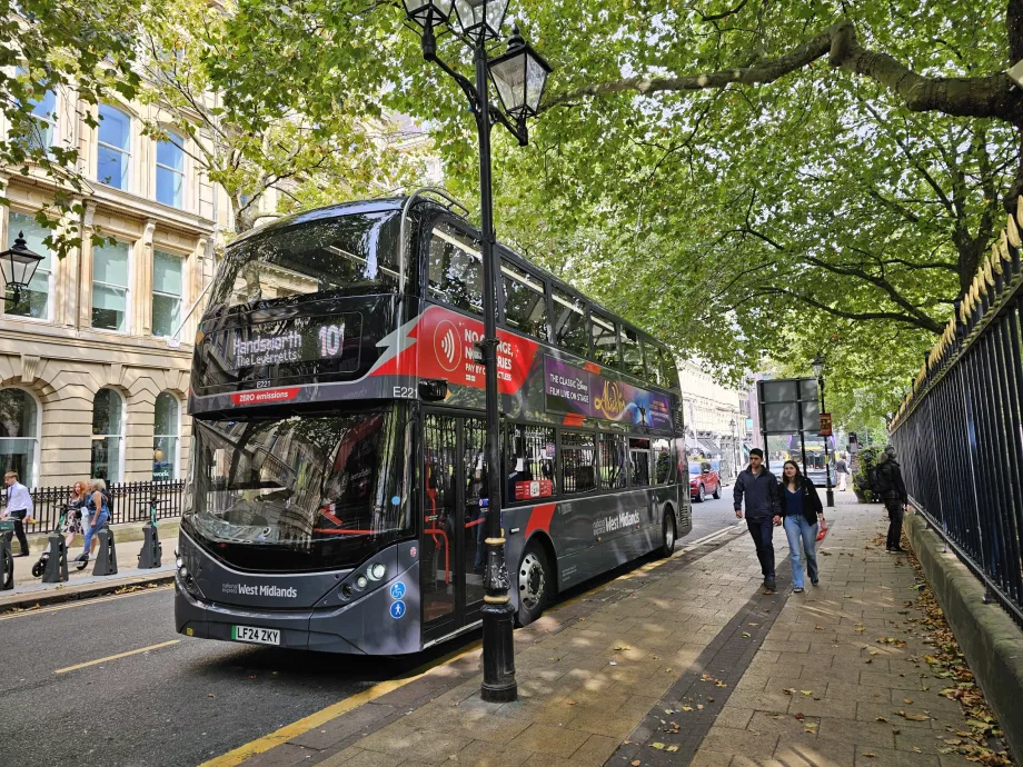 Autocarro em Birmingham