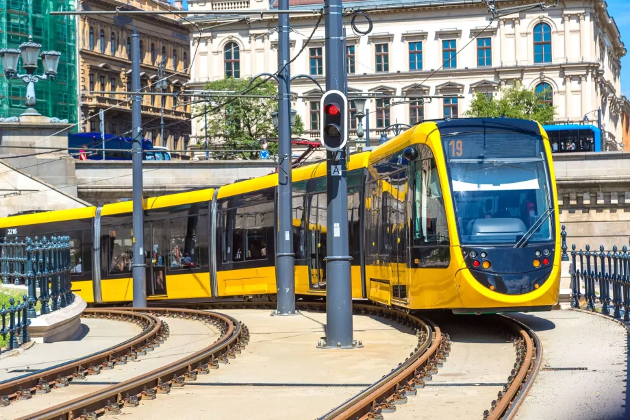 Elétrico em Budapeste