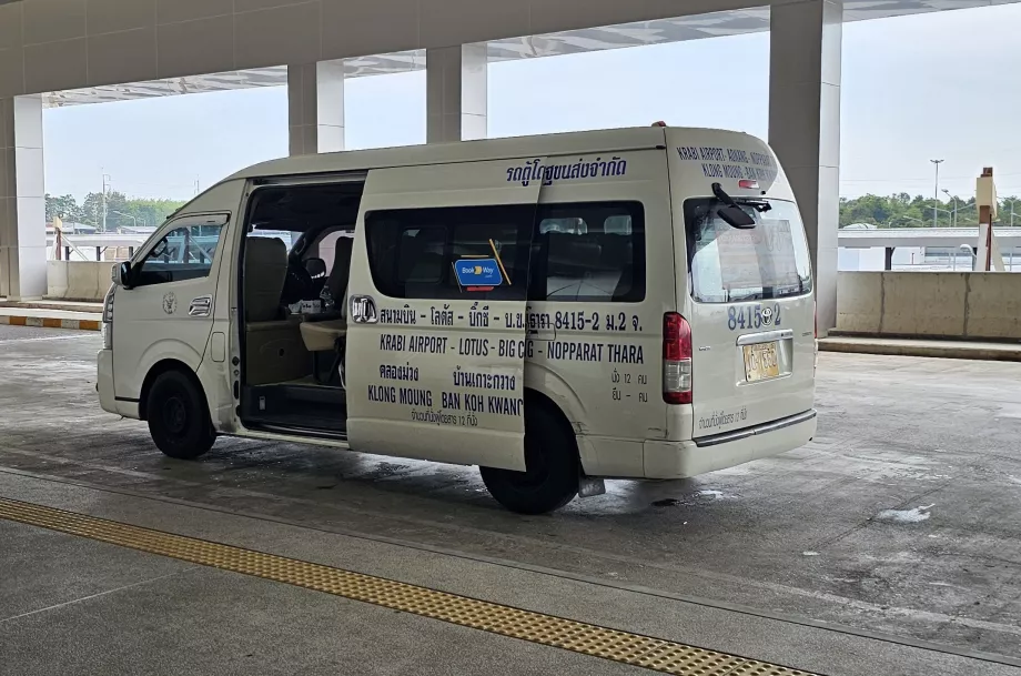 Minibus Krabi Airport - Krabi Town - Ao Nang