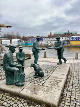 Estátua de pescadores