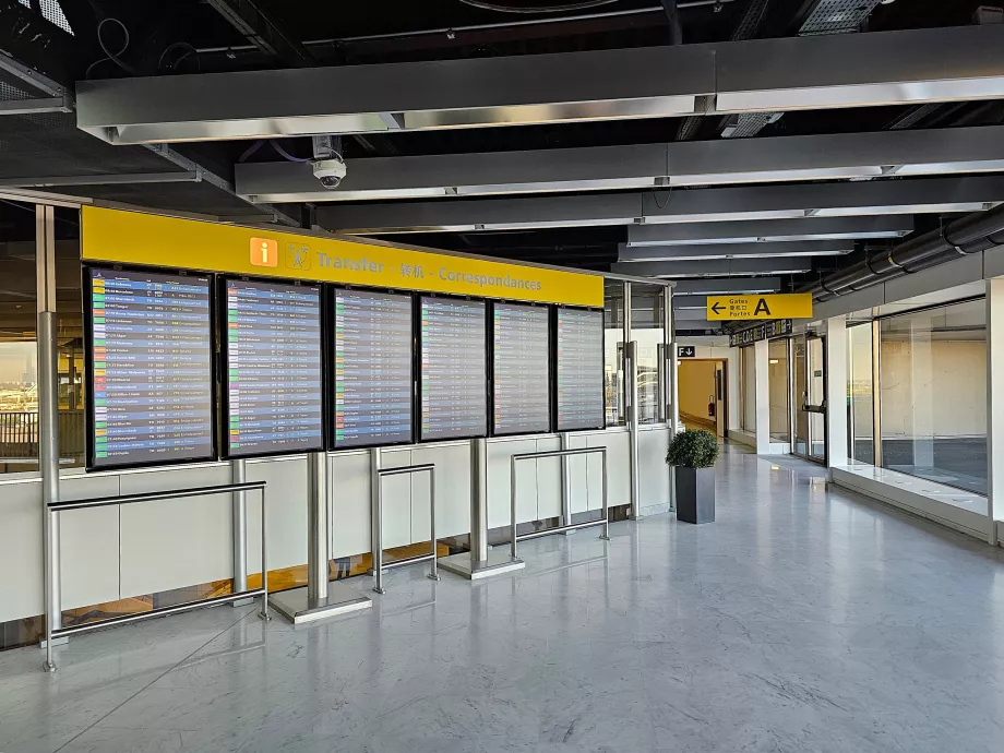 Mudança no aeroporto de Orly