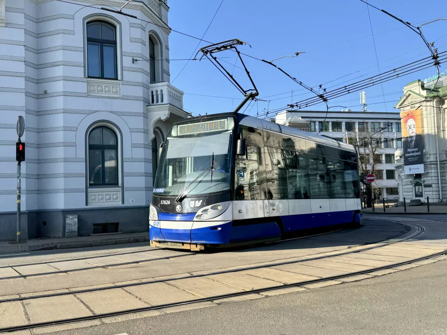 Elétrico em Riga