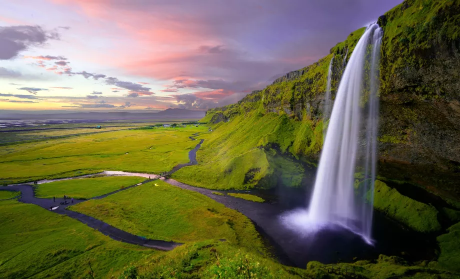 Vista de Seljalandsfoss