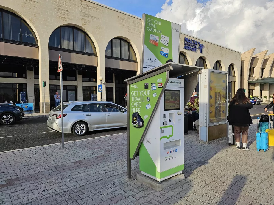 Máquina de venda automática de bilhetes de transportes públicos