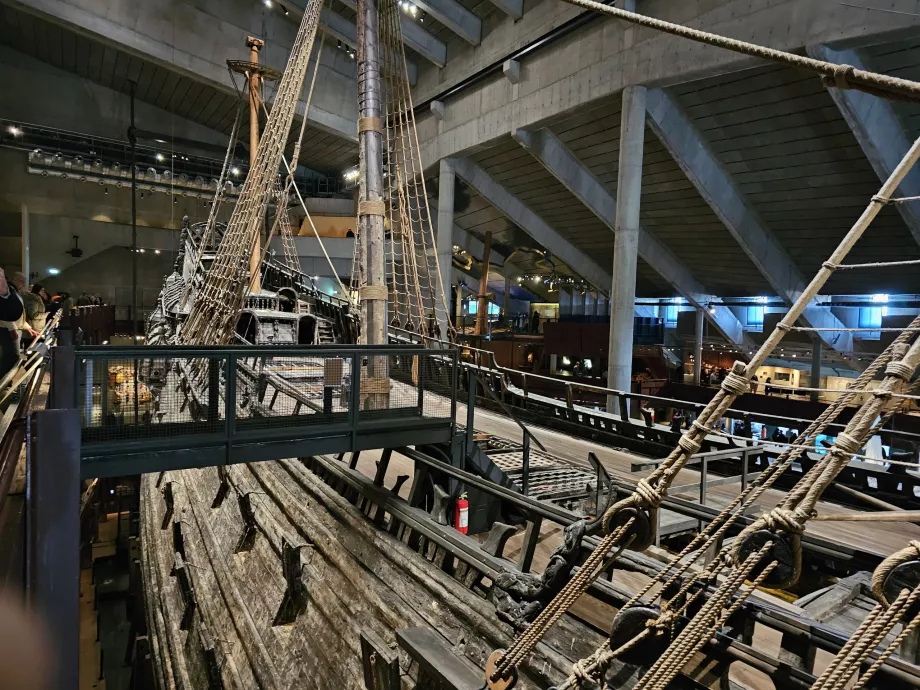 Navio no Museu Vasa