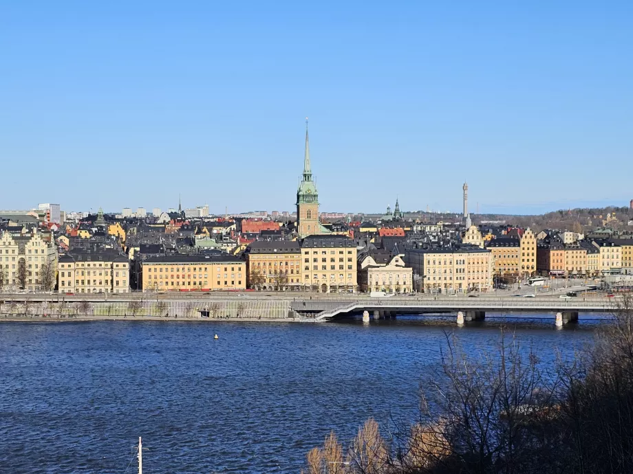 Vista de Monteliusvägen