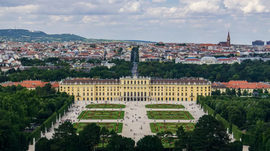 Vista de Schönbrunn