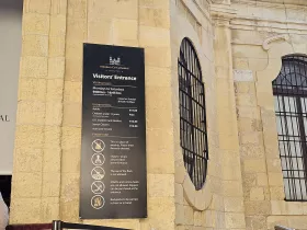 Preços dos bilhetes, Catedral de São João