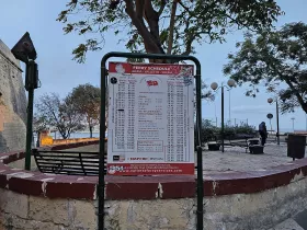 Informações sobre o ferryboat Valletta - Sliema
