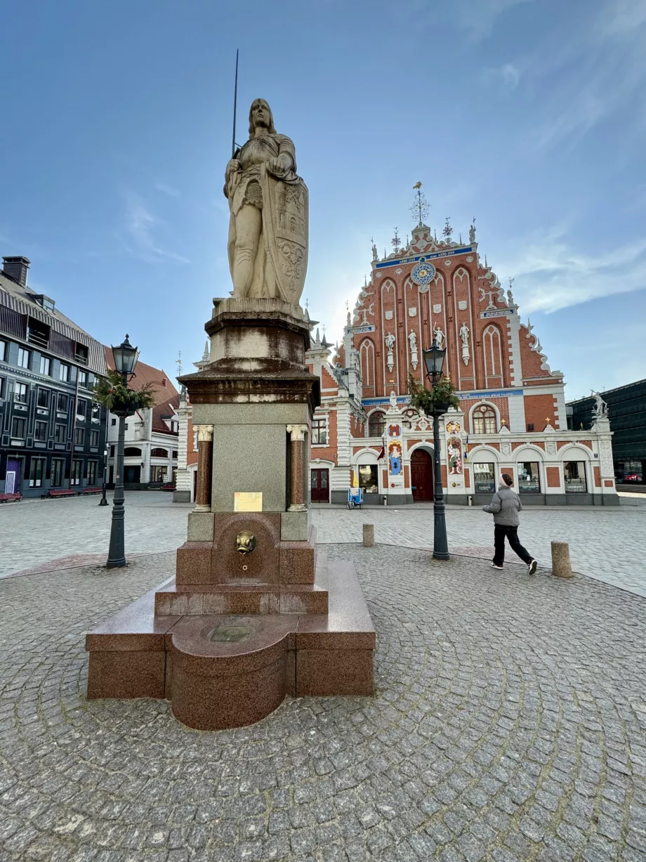 Estátua de Roland em Riga