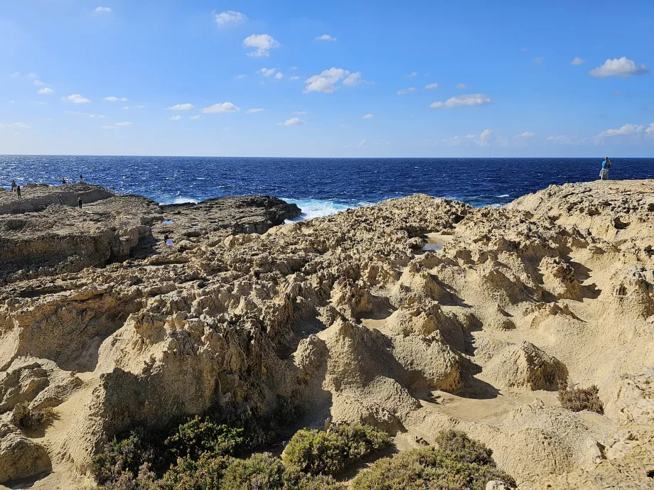 Viewpoint at the former Azure Window