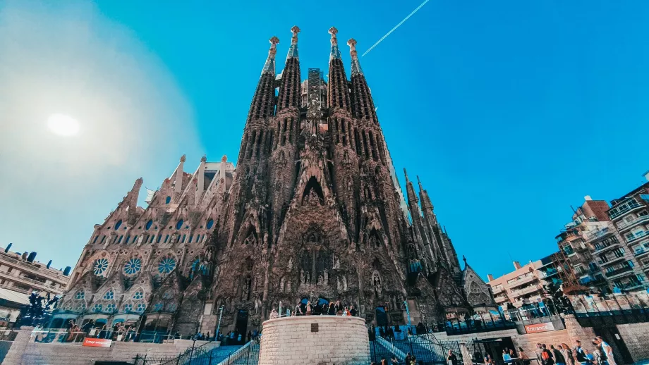 Fachada da Sagrada Família