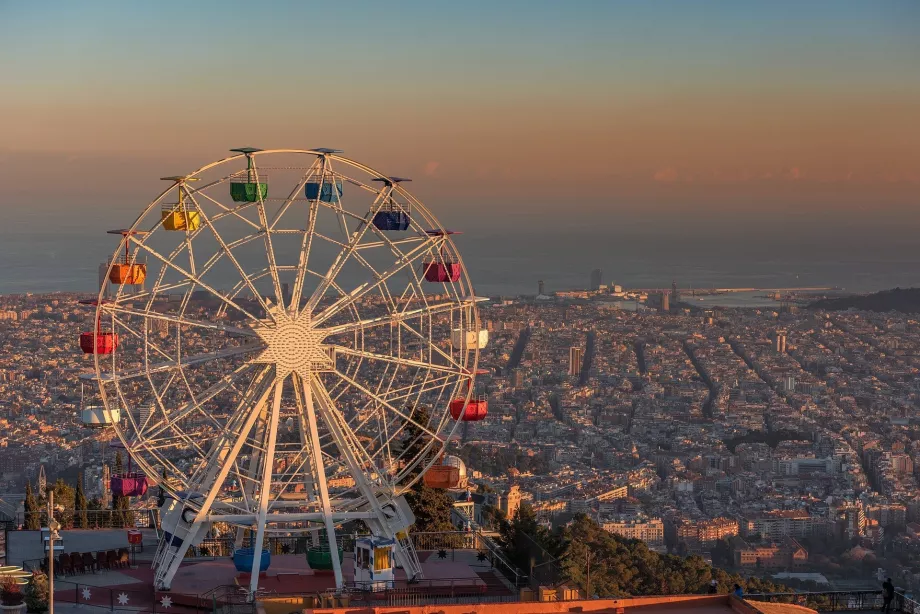 Roda gigante no Tibidabo