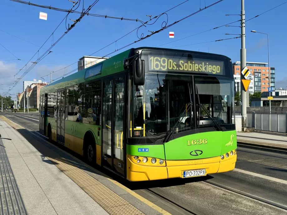 Autocarros em Poznan