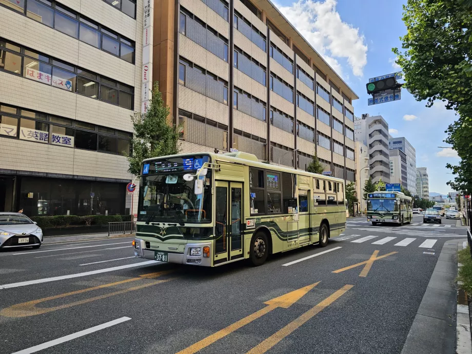 Autocarro da cidade de Quioto